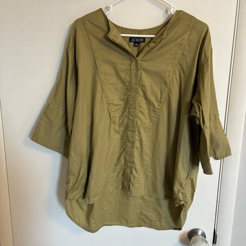 Green J. Crew Tunic